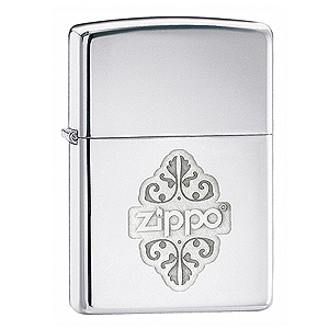 guitar zippo on Zippo Floral Design Pocket Lighter (model: 24803)