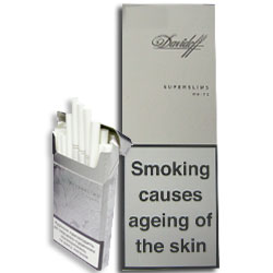 Davidoff Superslims White Cigarettes - Duty Free Depot